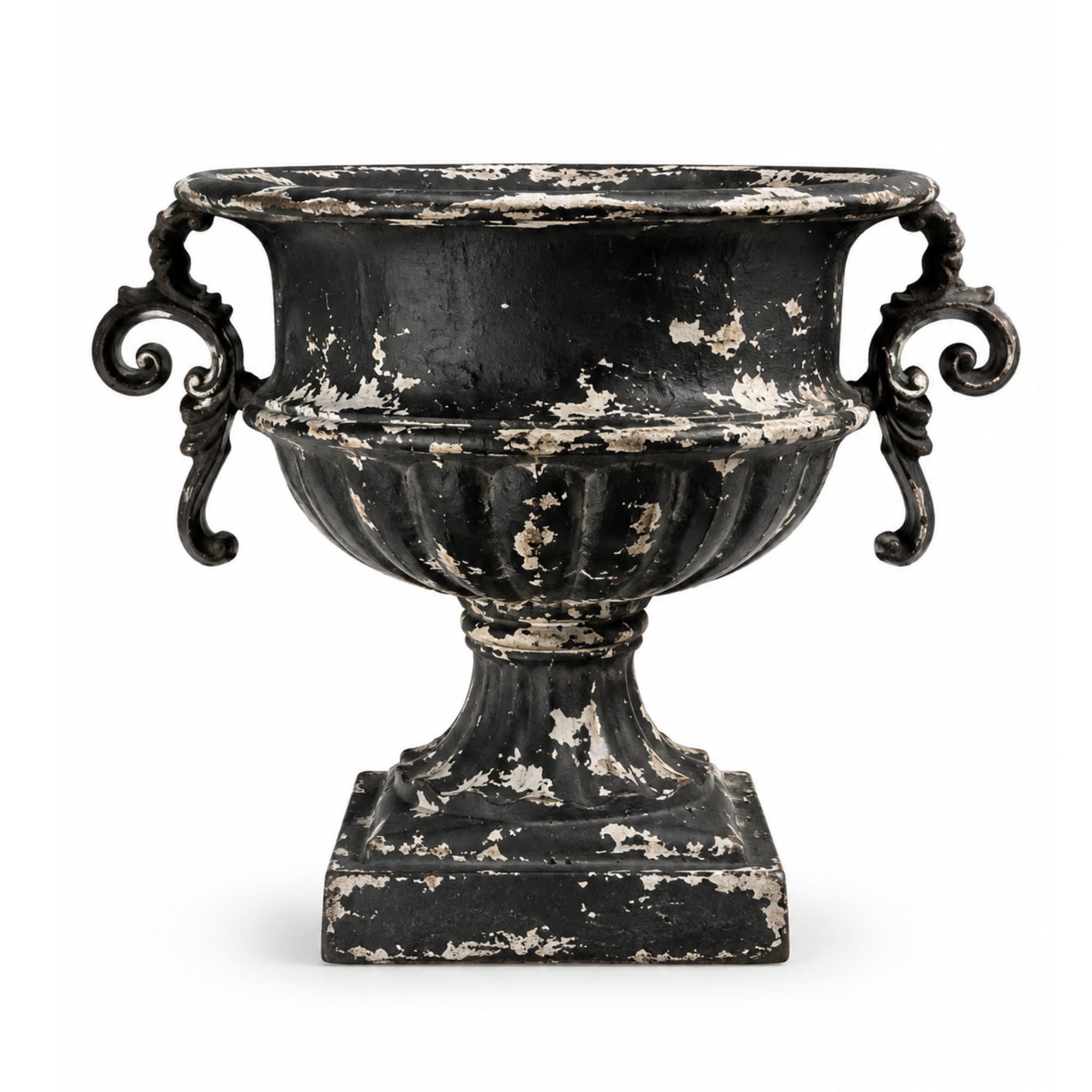 Set Of 2 Tin Urns